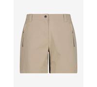 Pantaloni corti CMP Bermuda Stretch beige donna - S