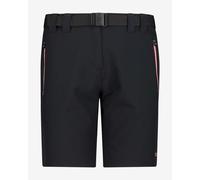 Pantaloni corti CMP Bermuda Stretch nero rosa chiaro donna - M