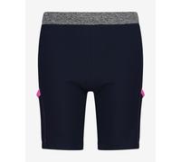 Pantaloni corti CMP Hiking Light Stretch blu navy grigio rosa bambina - 14