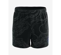 Pantaloni corti Compressport Performance nero grigio - S