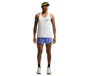 Pantaloni corti con sottopantaloni Nike AeroSwift Bleu L