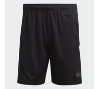 adidas Uomo Train Essentials Logo Training Shorts, Black / Black, XXL