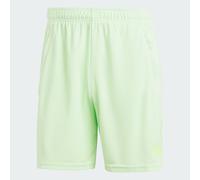Pantaloni Corti da Allenamento Logo Train Essentials Semi Green Spark / Green Spark XS 18 CM