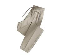 Pantaloni corti da donna, champagne, yoga, estate, chino, base elastica, da lavoro, per cintura con cintura, regolabile, per club, spiaggia, gamba larga, cachi, M