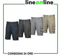Pantaloni corti da lavoro multitasche U-Power Party ultra-resistenti e leggeri