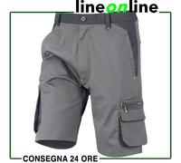 Pantaloni corti da lavoro Neri Discovery stretch