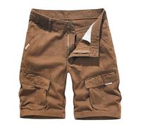 Pantaloni Corti da Uomo - Pantaloncini Lavoro Uomo Pantaloni da Uomo Pantaloncini Cargo Casual e Comodi Pantaloncini Casual a Cinque Punti alla Moda da Esterno