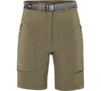 Pantaloni corti donna Hervey trekking verde scuro taglia 48