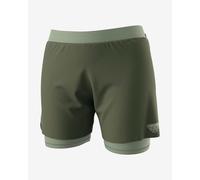 Pantaloni corti Dynafit Alpine Pro 2/1 verde oliva donna - XS