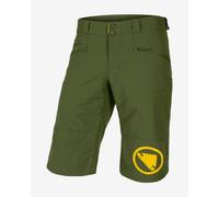 Pantaloni corti Endura Singletrack II senza fondello verde olivia - M