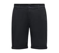 Pantaloni Corti Estivi Casual da Uomo ONLY&SONS Bermuda Shorts.RT von ONLY&SONS Herren Sommer Bermuda Pants Kurze Freizeit Trousers., Colore:Blu Scuro, Taglia:L