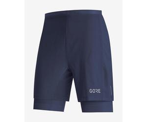 Pantaloni corti Gore Wear R5 2in1 blu navy - M