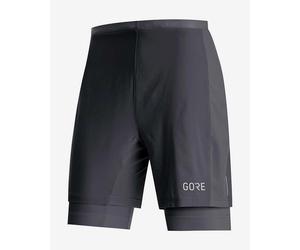 Pantaloni corti Gore Wear R5 2in1 grigio scuro - M