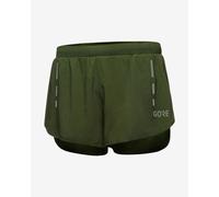 GORE WEAR Split Pantaloncini Uomo, Verde Utilitario, S
