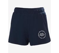 Pantaloni corti Helly Hansen Core Sweat blu notte donna - M