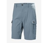 Pantaloni corti Helly Hansen Quick-Dry Cargo 11" blu grigio - 36