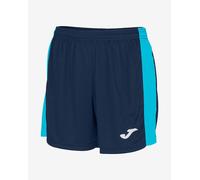 Pantaloni corti Joma Maxi blu marino azzurro donna - M