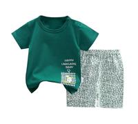 Pantaloni Corti Manica Corta Per Bambini Set Vestiti Estivi Ragazze Cotone Maglietta Ragazzo Neonati Pigiama Carnevale Neonato