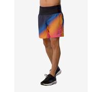 Pantaloni corti Mizuno Multi Pocket Short 7inch blu scuro arancione - XL