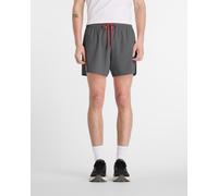 Pantaloni corti New Balance RC Ultra Light Split 5 inch grigio rosso - XL