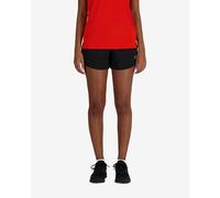 Pantaloni corti New Balance Short 3 Inch nero donna - M