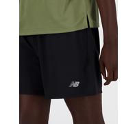 Pantaloni corti New Balance Sport Essentials Lined 5 inch neri - L