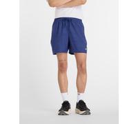 Pantaloni corti New Balance Sport Essentials Printed 5 inch blu navy - M