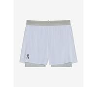 Pantaloni corti On 5" Performance 2/1 bianco ghiaccio - S