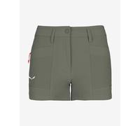 Pantaloni corti Salewa Puez DST Cargo verde pallido donna - 40
