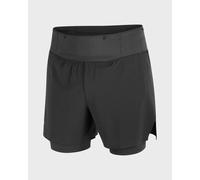 Pantaloni corti Salomon Sense Aero 2in1 Trail 5" neri - S
