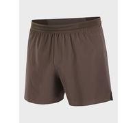 Pantaloni corti Salomon Sense Aero Stow 5" marroni - XL