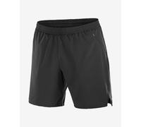 Salomon - Shorts con boxer integrati - Shakeout C 2In1 Shorts 7'' M Deep Black per Uomo - Taglia L - Nero Nero L