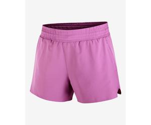 Pantaloni corti Salomon SHKout Core 4" rosa intenso donna - S