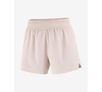 Pantaloni corti Salomon SHKout Easy 4" bianco rosato donna - S