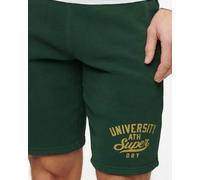 Pantaloni corti Superdry Athletic College Graphic verde - S