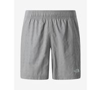 The North Face - Pantaloncini stretch ad asciugatura rapida - M 24/7 Pentadome Embossed 7In Shorts Meld Grey per Uomo - Taglia L - Grigio