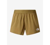 Pantaloni corti The North Face Lightbright 4" Regular marrone chiaro donna - XL