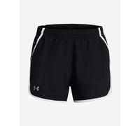 Pantaloni corti Under Armour Fly-By nero bianco donna - M