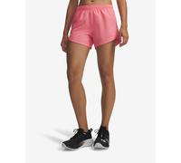 Pantaloni corti Under Armour Fly-By rosa chewing gum donna - S