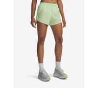 Pantaloni corti Under Armour Fly-By verde pastello donna - M