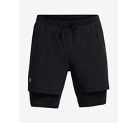 Pantaloni corti Under Armour Launch 5" 2-in-1 nero - S