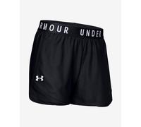 Pantaloni corti Under Armour Play Up 3.0 nero bianco donna - XL