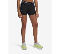 Under Armour Tech Play Up 2in1 Pantaloncino Attillato Donna in nero, Taglia: XL