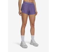 Pantaloni corti Under Armour Tech Play Up lilla donna - L