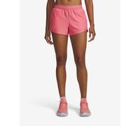 Pantaloni corti Under Armour Tech Play Up rosa chewing gum donna - XS