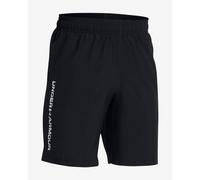 Pantaloni corti Under Armour Tech Woven Wordmark neri per bambini - S