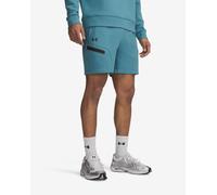 Pantaloni corti Under Armour Unstoppable Fleece blu acqua - XL