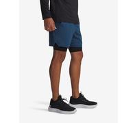Pantaloni corti Under Armour Vanish Woven 2in1 blu segnali - M