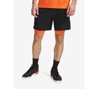 Pantaloni corti Under Armour Vanish Woven 2in1 nero arancione - S