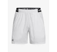 Pantaloni corti Under Armour Vanish Woven 6in bianco nero - M